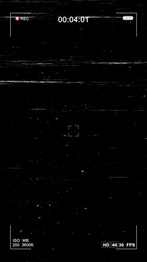 Camera Recording HUD interface REC indicator, timer display, ISO settings Stock Footage 333910310