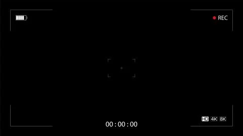 Camera recording Stock Illustration