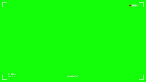 Camera recording interface for video production overlay. Stock Footage 336189923