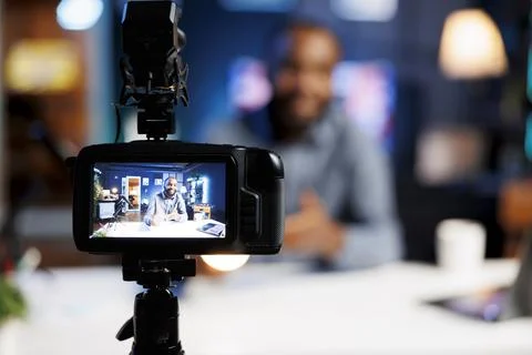 Camera recording repair tutorial Foto stock