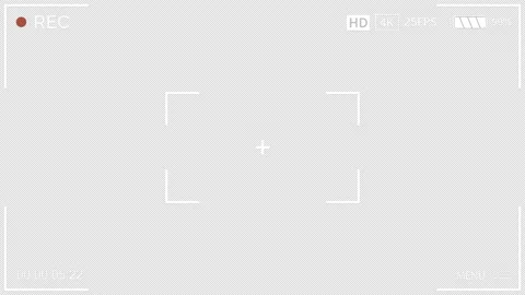 Camera Recording Screen 4k Stock Footage 190279119