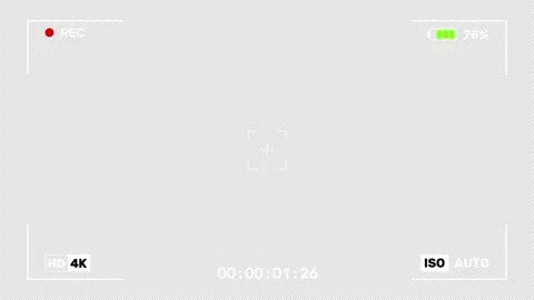 Camera Recording Screen Stock Footage 221509185