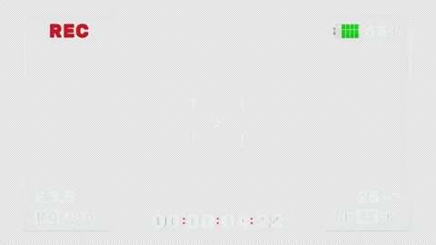 Camera Recording Screen Stock Footage 334115991