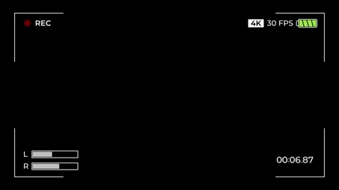 Camera Recording Screen Interface Overlay, Digital Video Viewfinder Stock Footage 330126844