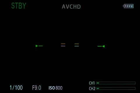 Camera recording screen overlay. Dslr camera frame viewfinder, screen of video Stock Illustration