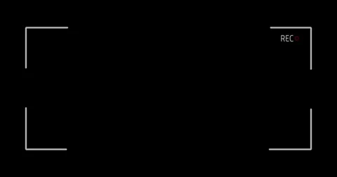 Camera recording screen, viewfinder | Stock Video | Pond5