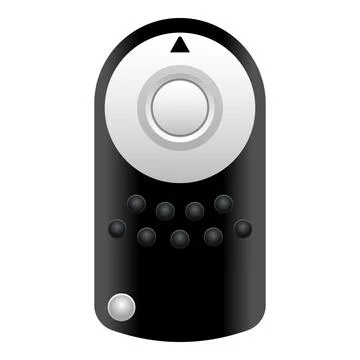 Camera remote control icon cartoon . Digital photo Stock Illustration