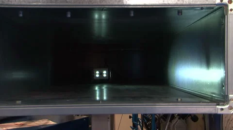 Camera remote inspection robot air duct cleaning Stock Footage 59847583