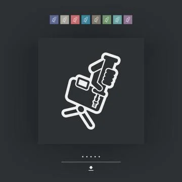 Camera repair Stock Illustration