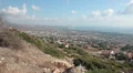 Camera review of the area of Paphos city with residential buildings, Cyprus HD Footage