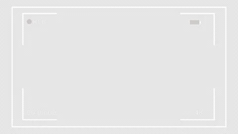 Camera screen recording overlay with alpha channel Stock Footage 314094540