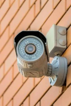 Camera security system Stock Photos