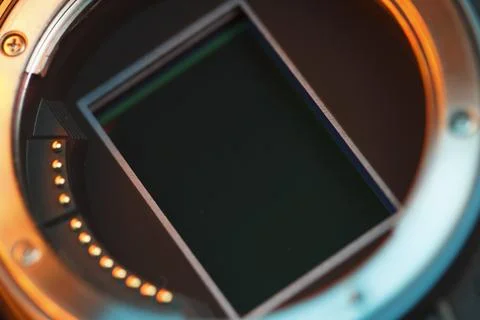 Camera sensor Stock Photos