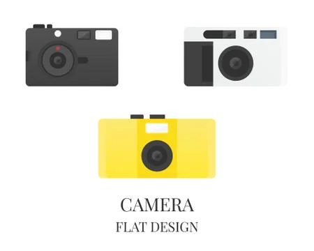 Camera Set Stock Illustration