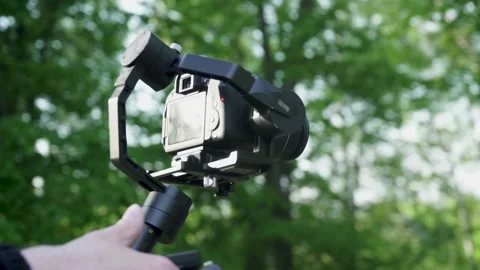 Camera shoots a video Stock Footage 237677153