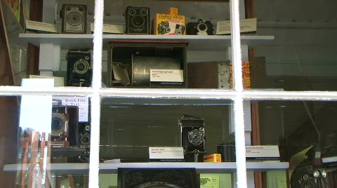 Camera shop 스톡 동영상 829562