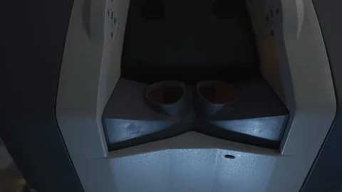 Camera shows patient's internal organs. Robotic operation. Surgeon point of view Stock Footage 89869144