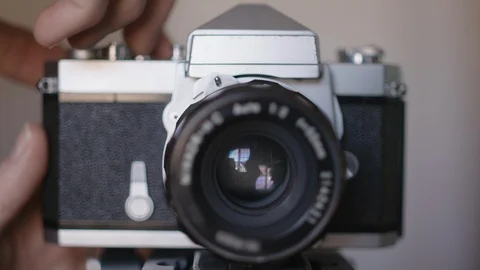 Camera Shutter Opening and Closing Stock Video Footage | Royalty Free ...