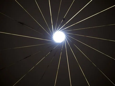 Camera shutter detail while opening close up Stock Photos