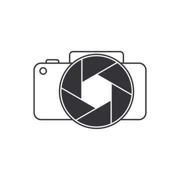 Camera shutter icon Stock Illustration