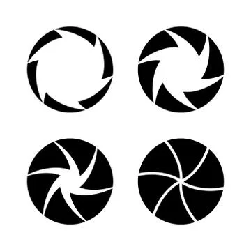 Camera Shutter Stock Illustration