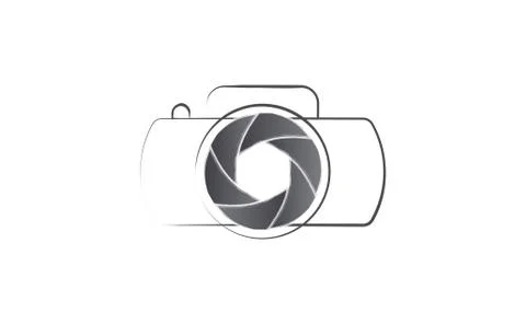 Camera shutter  Stock Illustration