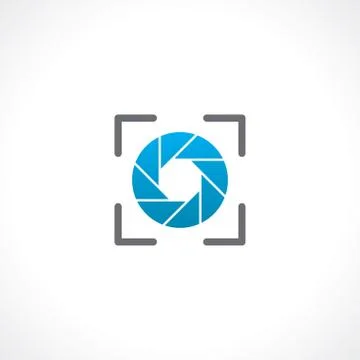 Camera shutter Stock Illustration