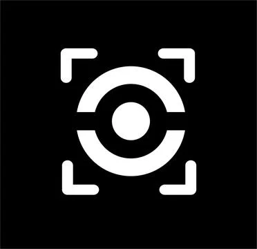 Camera shutter photography vector logo and icon Illustrazione stock