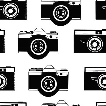 Camera Silhouette Stock Illustration