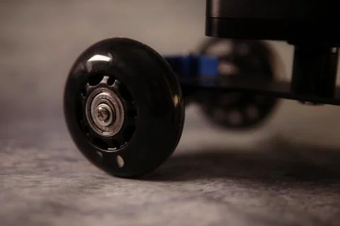 Camera skater wheel Stock Photos