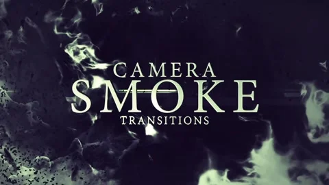 Camera Smoke Transitions Stock After Effects