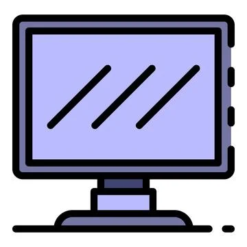 Camera soft light icon color outline vector Stock Illustration