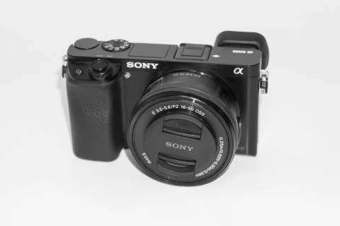 Camera Sony Alpha a6000 Mirrorless Stock Photos