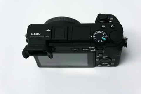 Camera Sony Alpha a6500 Mirrorless Stock Photos