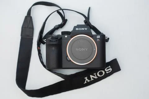 Camera Sony Alpha a7rII Mirrorless Stock Photos