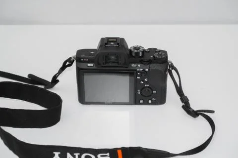 Camera Sony Alpha a7rII Mirrorless Stock Photos