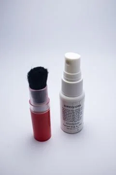 Camera spray and cleaner Stock Photos