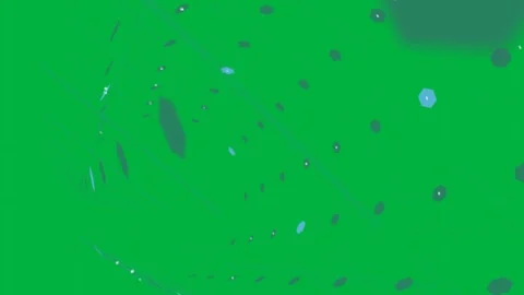 Camera starting reveal, hex lattice tightening and translating to show tunnel Stock Footage 329531803
