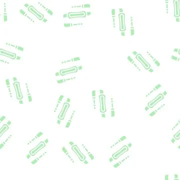 Camera strap glyph vector seamless pattern Stock Illustration