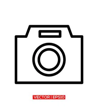 Camera symbol Icon Vector Illustration Stock Illustration