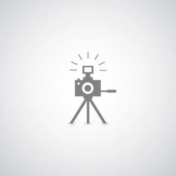 Camera symbol Stock Illustration