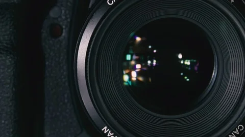 The camera takes a picture Stock Footage 77400719