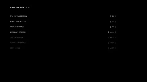 Camera test pattern screen Stock Footage 347393981