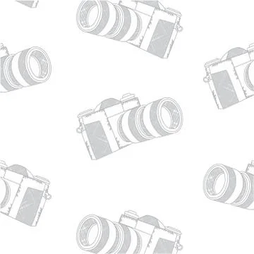 Camera theme Illustrazione stock