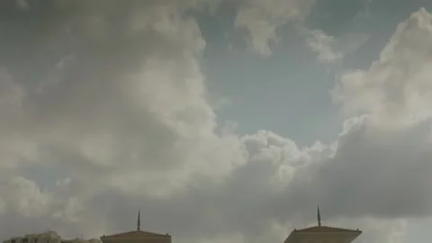 Camera TILT down of Stanley Bridge in Alexandria Egypt Stock Footage 181942137