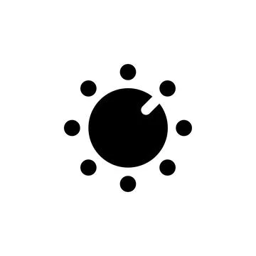 Camera Timer, Photo Exposure, Stopwatch Solid Flat Vector Icon Isolated on .. Stock Illustration