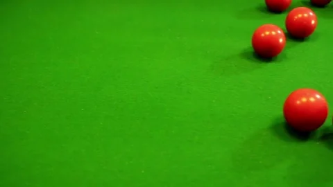 Camera track billiard shot Stock Footage 72634263