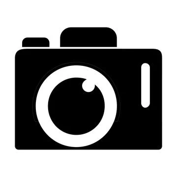Camera tripod icon stands on a special front view 스톡 일러스트