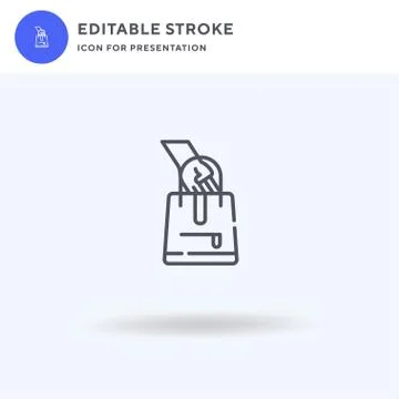 Camera Tripod icon vector, filled flat sign, solid pictogram isolated on white Stock Illustration