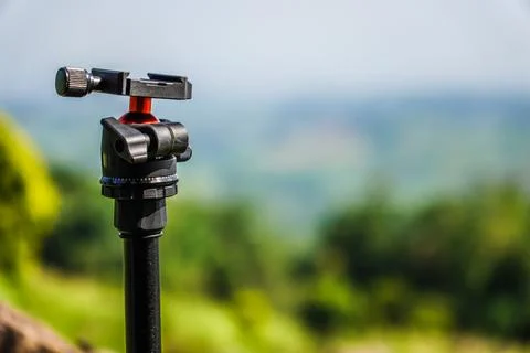 Camera tripod Stock Photos